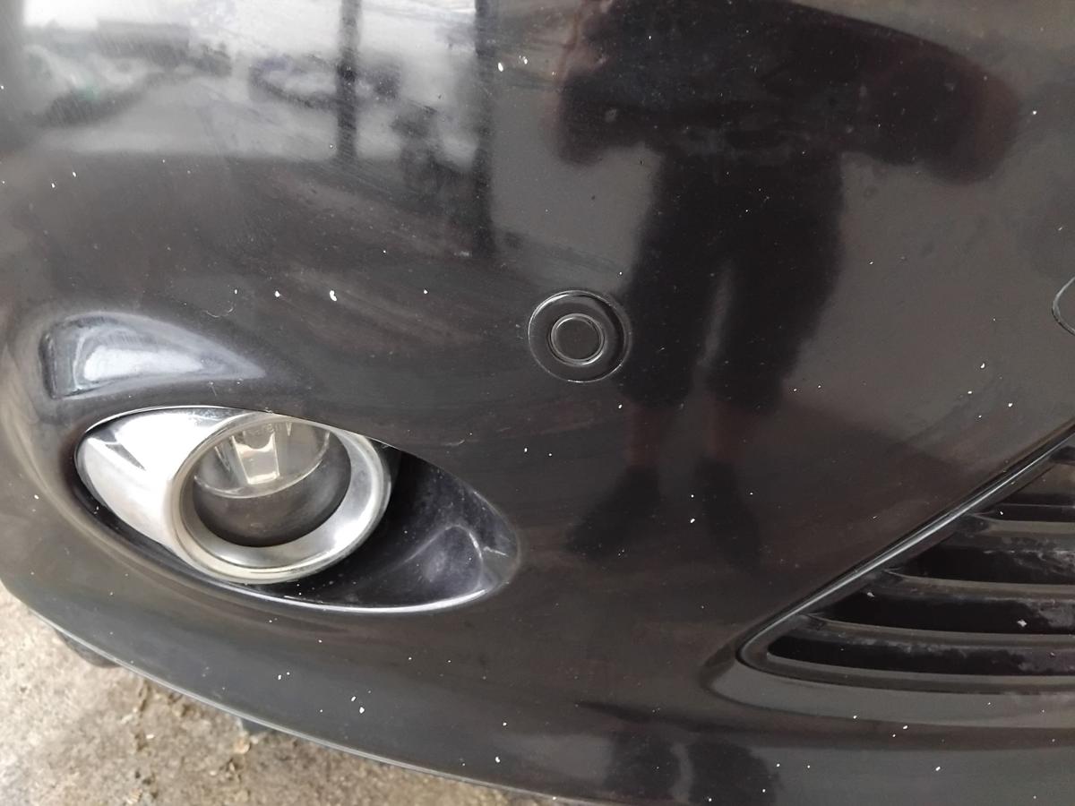 Ford Focus 3 DYB orig Sto&szlig;stange Sto&szlig;f&auml;nger vorn mit PLA BJ2011 pantherschwarz