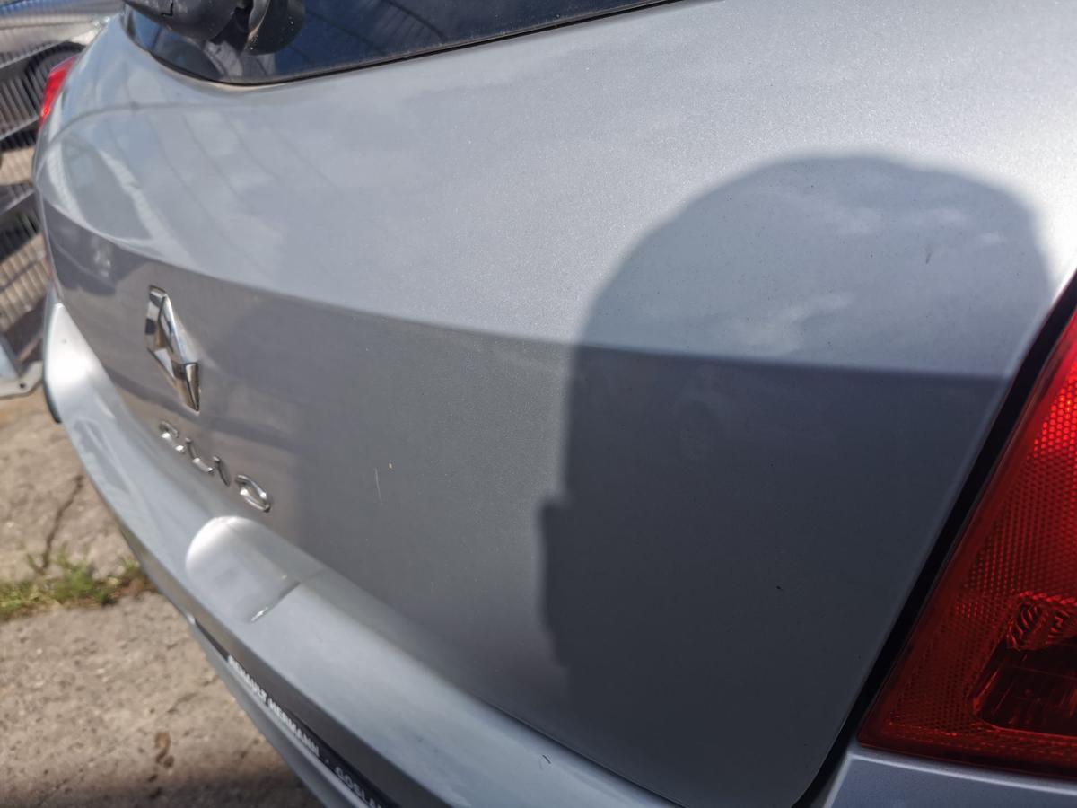 Renault Clio III R Heckklappe Klappe Deckel hinten 3trg TED69 Gris Platine Met