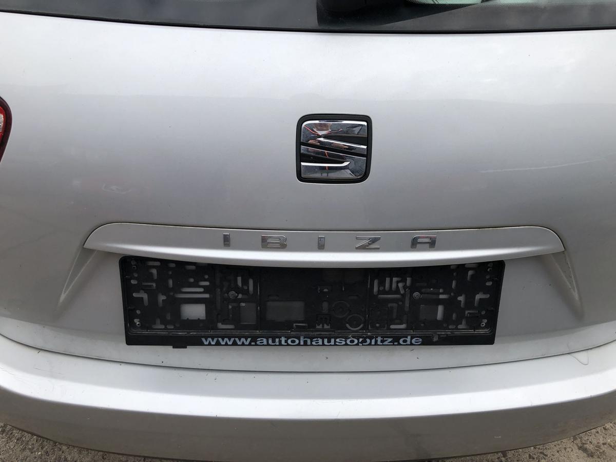 Seat Ibiza 6J 6P ST Kombi Heckklappe Kofferklappe mit Scheibe LX7W Eissilber