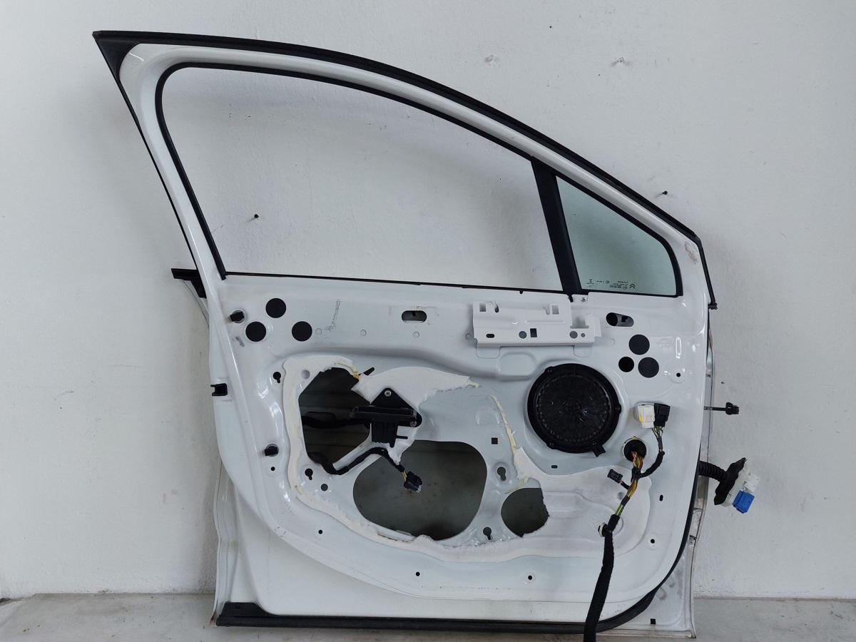 Citroen C4 II Typ N T&uuml;r vorn links Fahrert&uuml;r im Rohbau EWP weiss Banquise