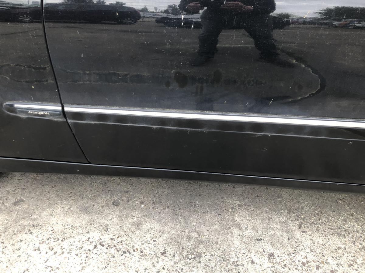 Mercedes E Klasse W211 S211 auch Mopf T&uuml;r vorn links Fahrert&uuml;r Roh 170 schwarz