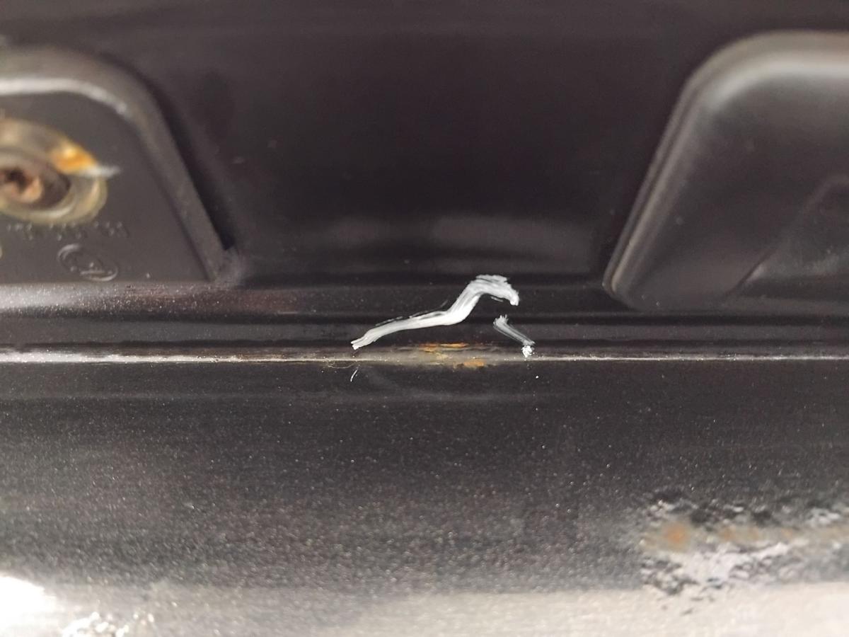 Skoda Roomster 5J Heckklappe LF9R Blackmagicmetallic mit Heckscheibe BJ2008