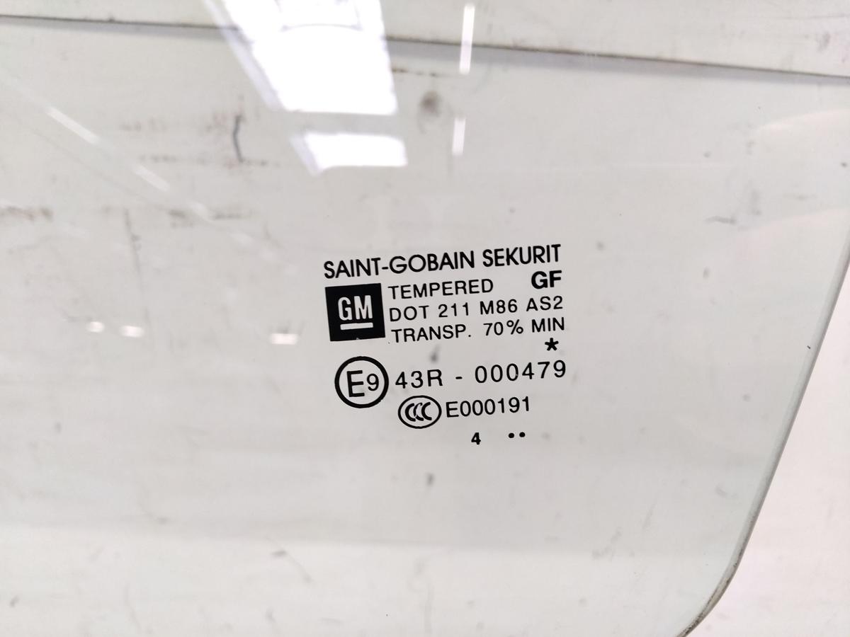 Opel Corsa E T&uuml;rscheibe vorn links 5-T&uuml;rer gr&uuml;ncolor Bj.2015