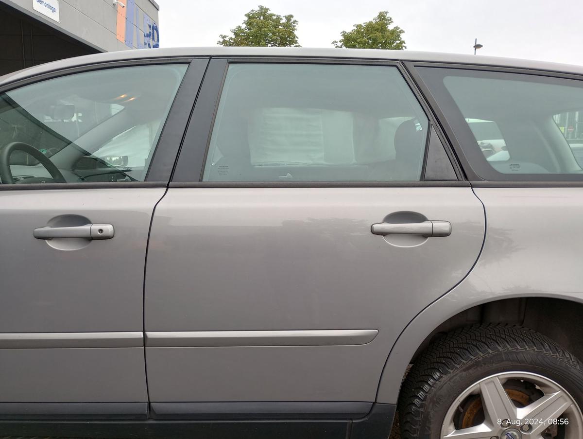 Volvo V50 orig Tür hinten links Fahrerseite Flint Grau Met Facelift ab Bj 2007