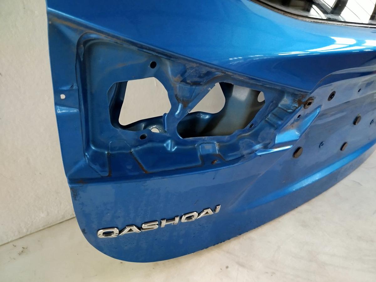 Nissan Qashqai J11 Heckklappe Kofferklappe Heckdeckel RCA Caspian Blue Pearl