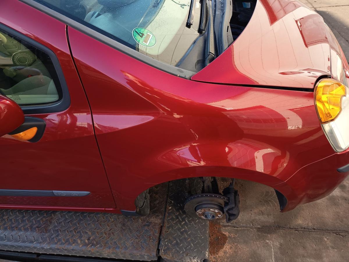 Renault Modus original Kotfl&uuml;gel rechts TEB76 Rot vor Facelift Bj 2005