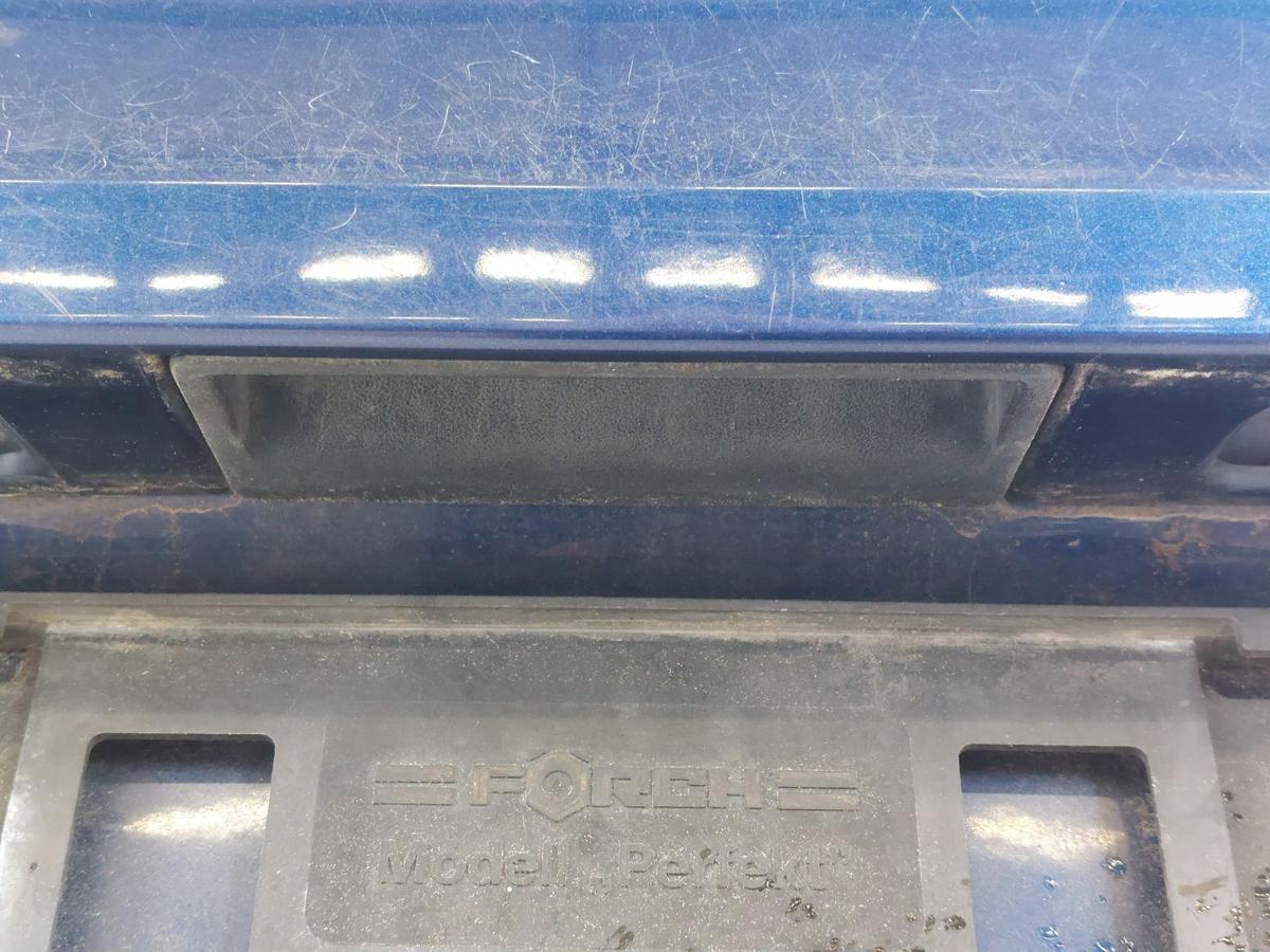 Peugeot 207SW Heckklappe ohne Heckscheibe im Rohbau KPL Montebello blau