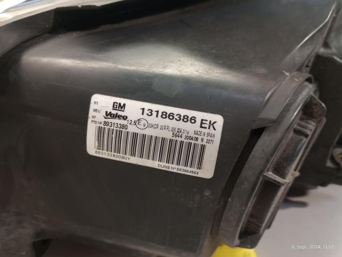 Opel Corsa D orig Scheinwerfer rechts Valeo Kurvenlicht Halogen Linse bis 2010