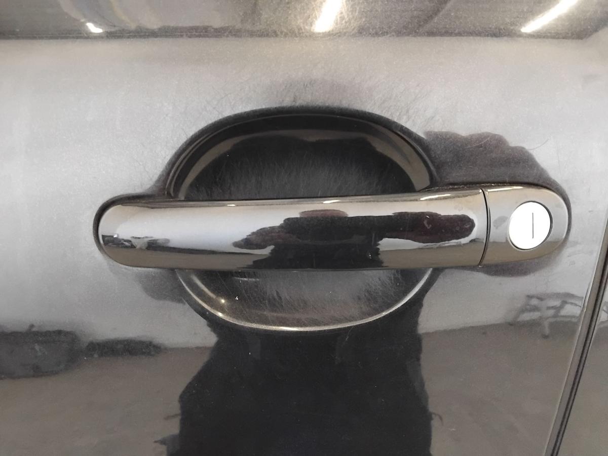 Skoda Superb 3U T&uuml;r vorn links Fahrert&uuml;r LF9R Blackmagicmetallic BJ2005
