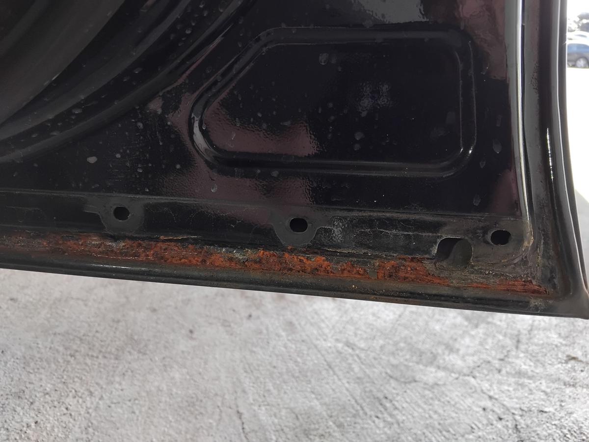 Mercedes ML164 Tür vorn rechts Beifahrertür ROST BJ2006 197 obsidianschwarz