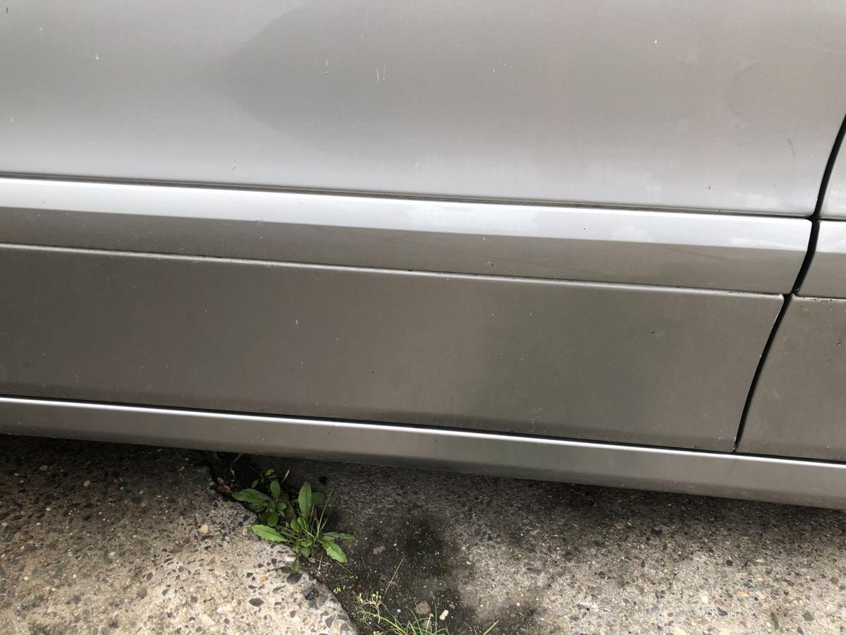 Mercedes W211 Limo E Klasse Tür vorn links Fahrertür Rohbau 723 Cubanitsilber