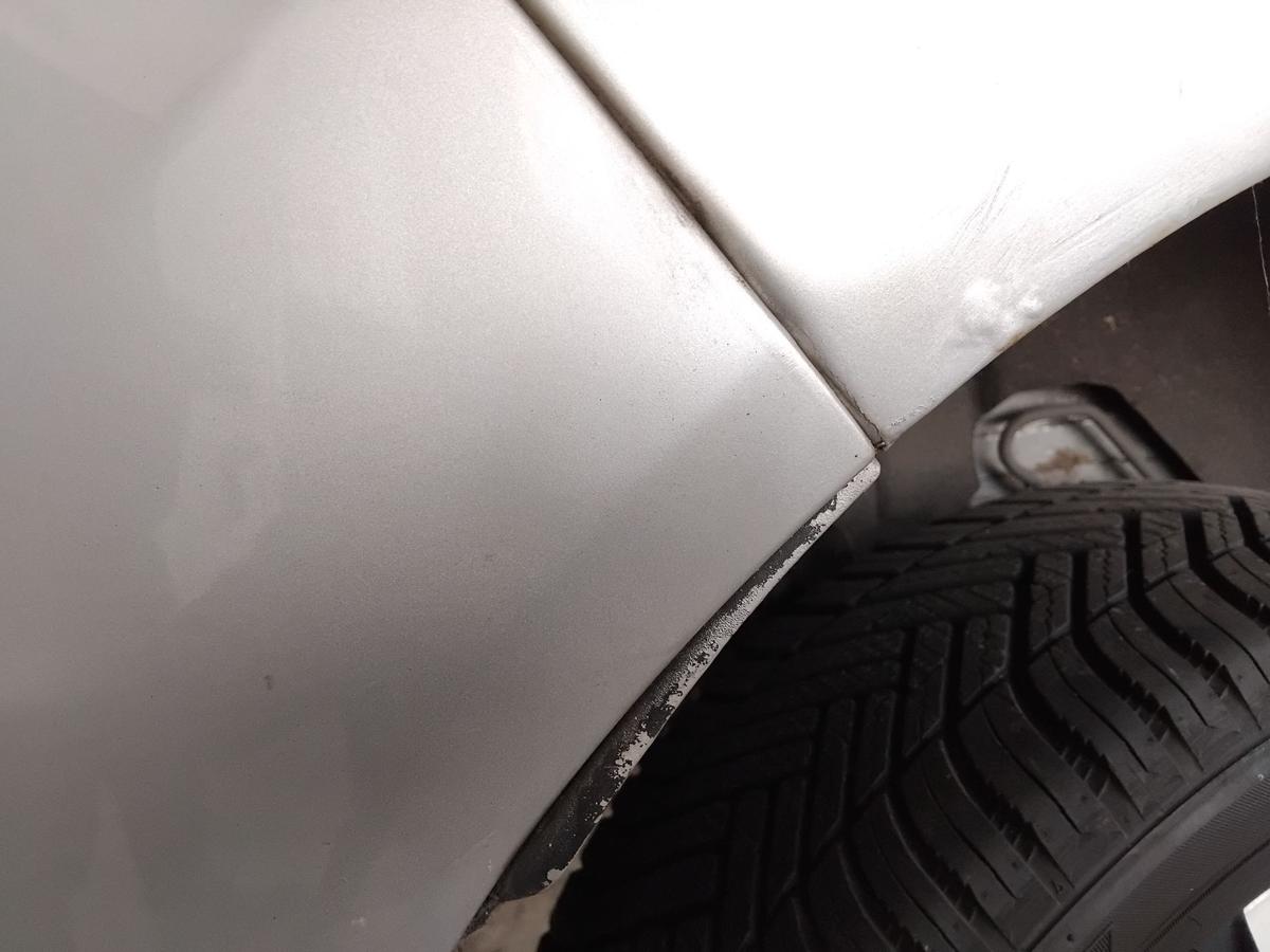 Ford Fiesta JA8 orig. Stossf&auml;nger Sto&szlig;stange hinten Polarsilbermetallic BJ2009