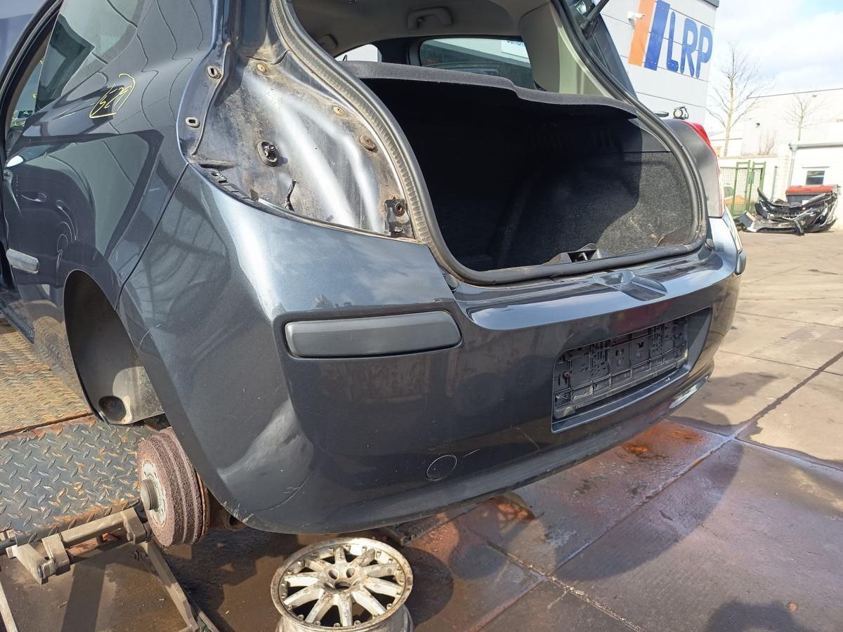 Renault Clio III Limo original Sto&szlig;stange F&auml;nger hinten Heck B66 Graphit Bj 2006