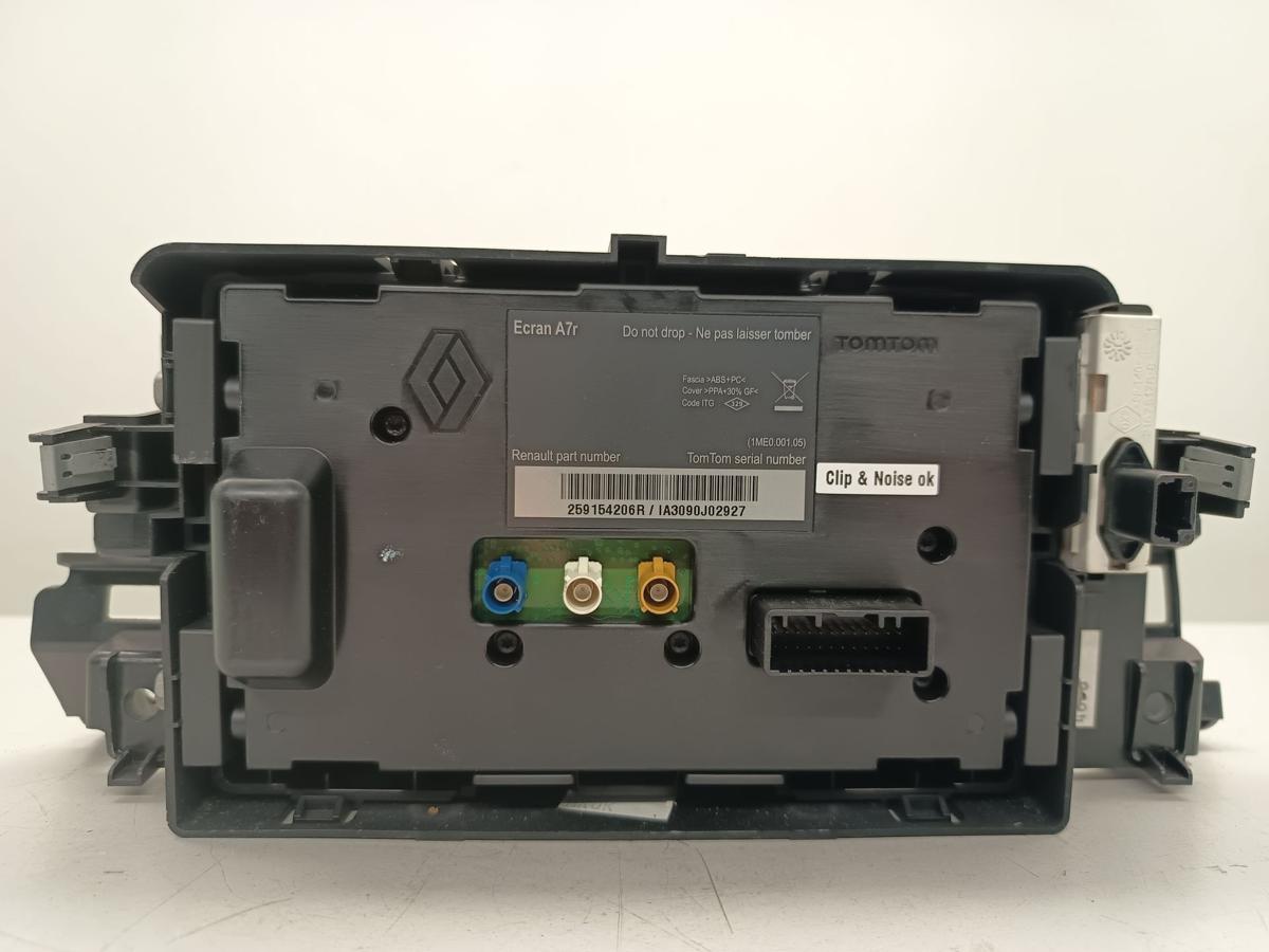 Renault Laguna III Kombi Baujahr 2010 original Radiodisplay Display Navi