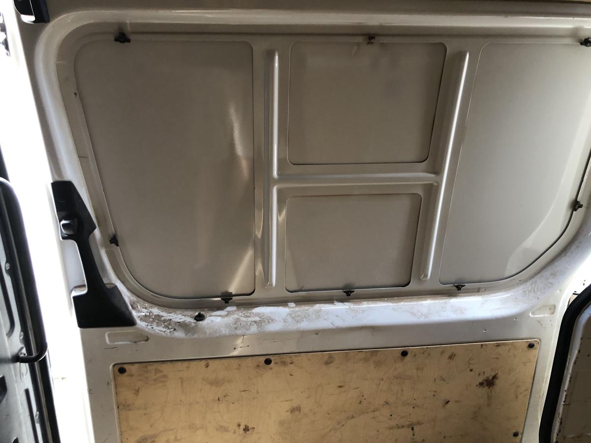VW Crafter 35 2E Kasten Schiebetür rechts ohne Scheibe Hochdach LB9A weiss