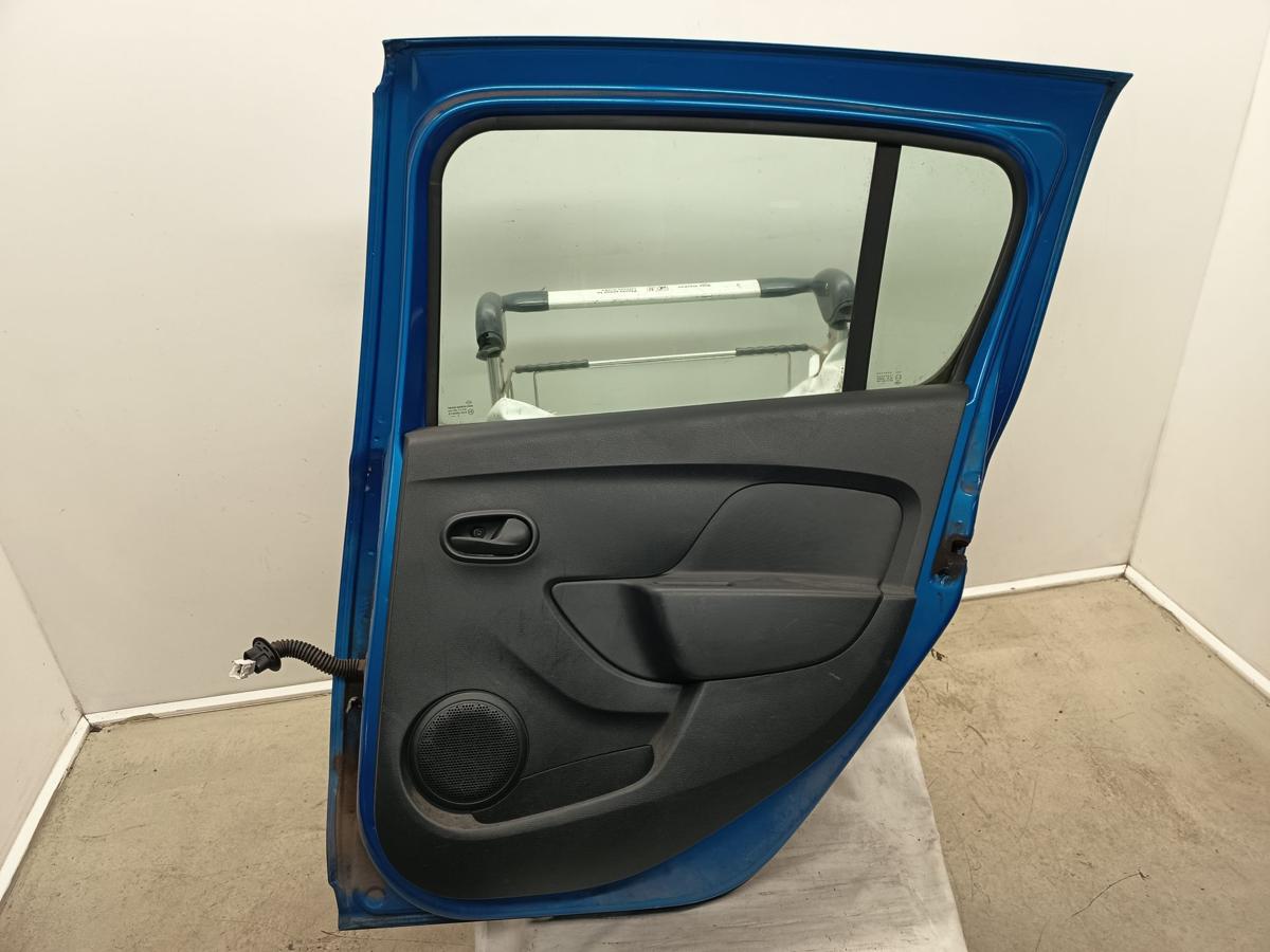 Dacia Sandero II Stepway Bj 2015 original Tür hinten rechts Beifahrer Blue