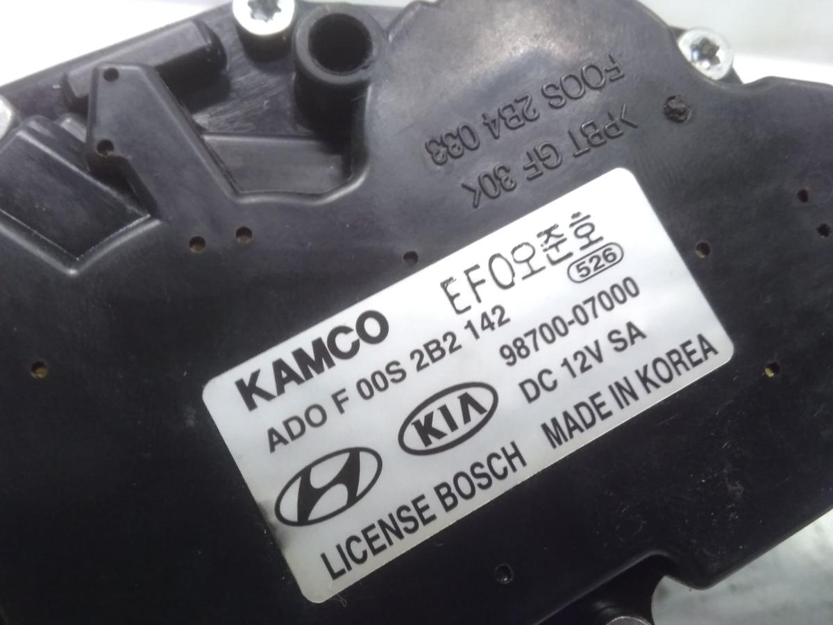 Kia Picanto 1 Facelift BA original Wischermotor hinten 9870007000 BJ2009
