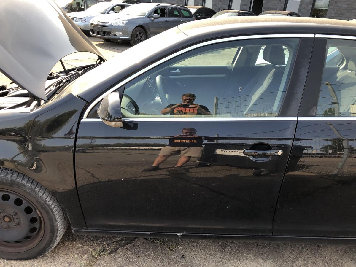 VW Jetta 1K Tür vorn links Fahrertür Rohbau LC9X Deep Black Perl
