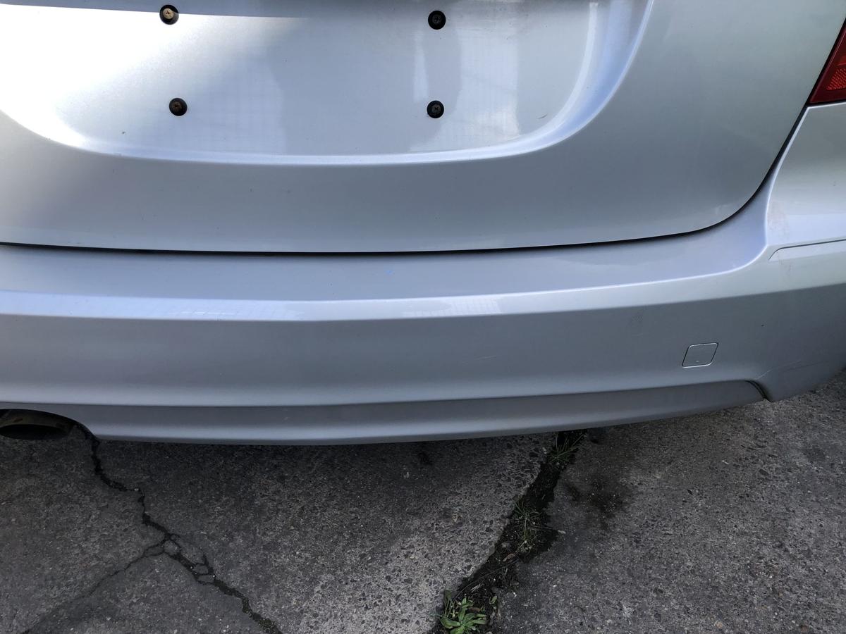 Mercedes W169 A Klasse Mopf Sto&szlig;f&auml;nger hinten Hecksch&uuml;rze 5t&uuml;rer 761Polarsilber