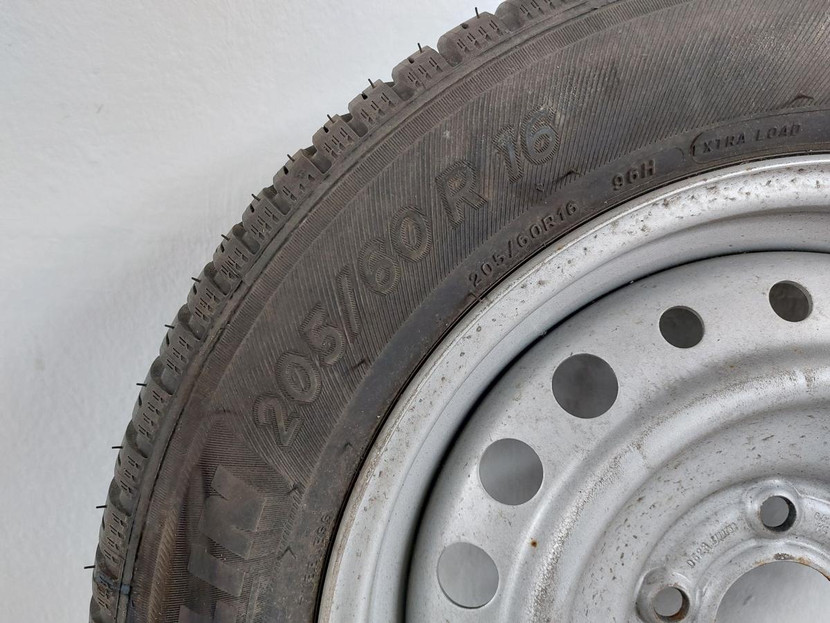 Mercedes Citan W420 Reserverad Vollwertig 205/60 R16 Stahlfelge 6x16 OEM