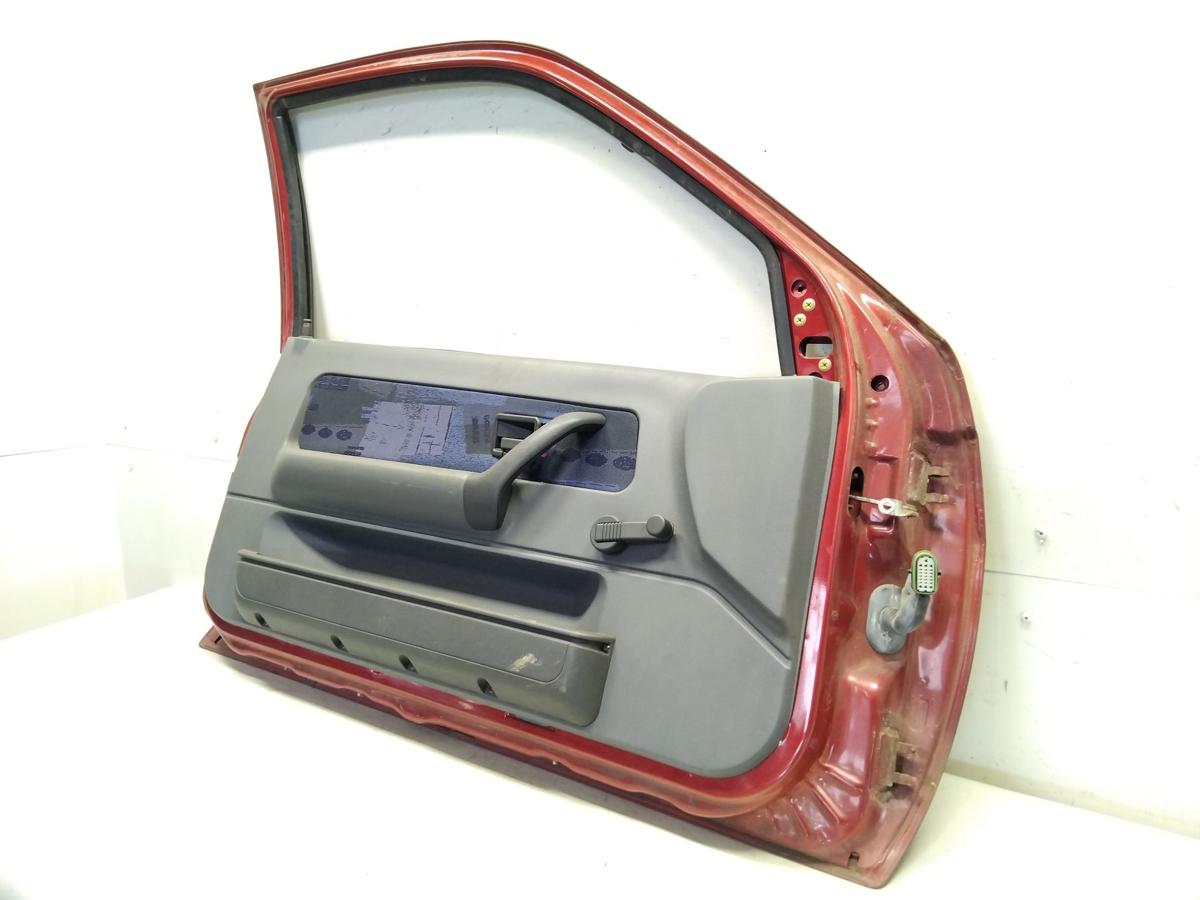 Renault Clio 1 57 Tür vorn links Fahrertür 3 Türer NV783 Rouge Nacre BJ1995