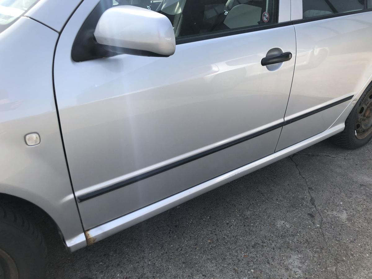 Skoda Fabia 6Y T&uuml;r vorn links Fahrert&uuml;r im Rohbau LF7T Diamant Silber Metallic