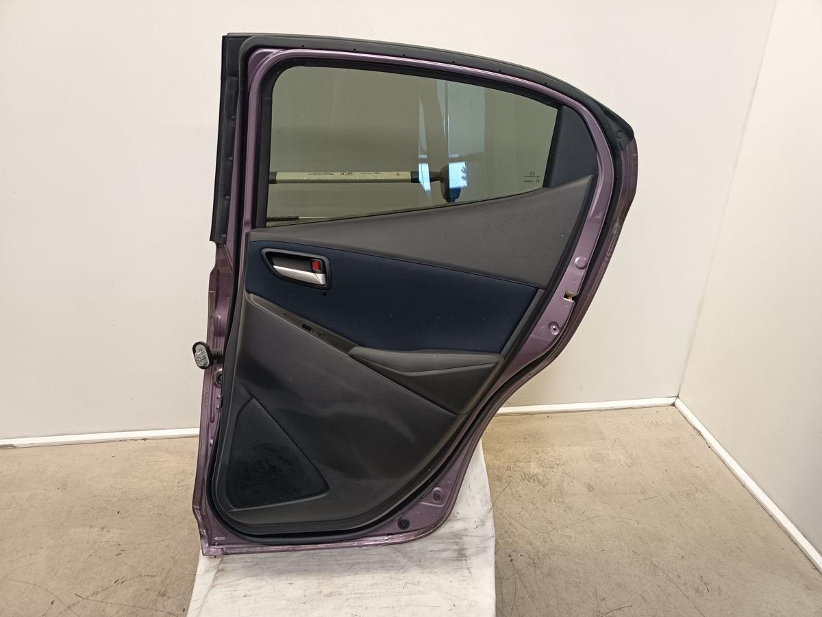 Mazda 2 III DJ orig Tür hinten rechts 44R Smoky Rose Bj 2015
