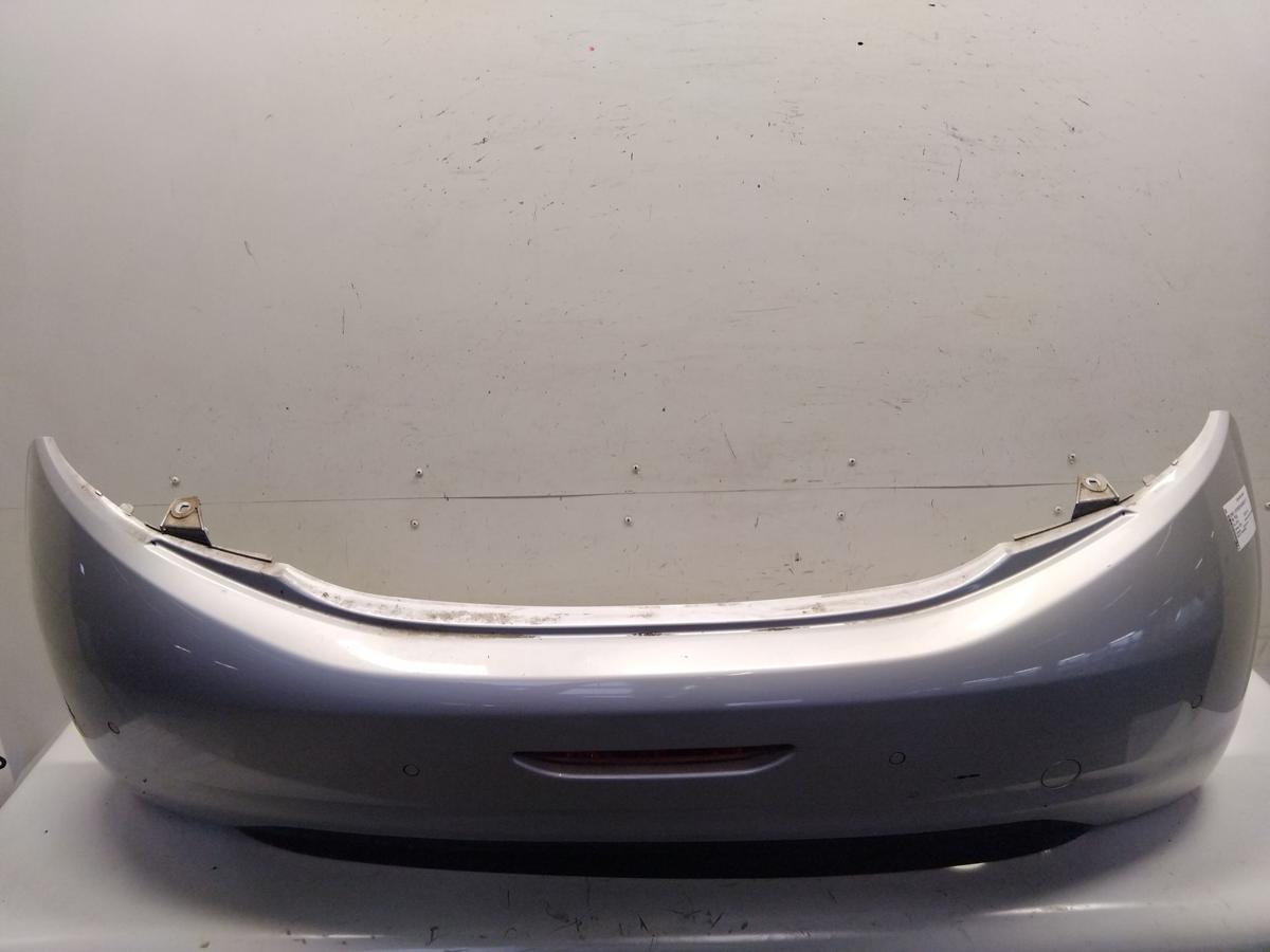 Peugeot 208 original Stoßfänger Stoßstange hinten silber mit PDC Bj.2016
