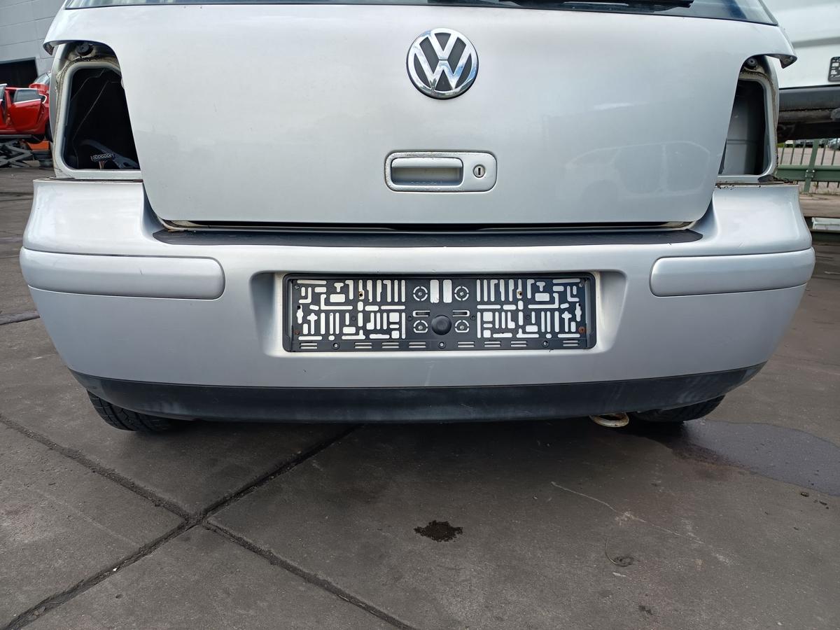 VW Golf IV original Sto&szlig;stange hinten LB7Z Satinsilber Baujahr 2000