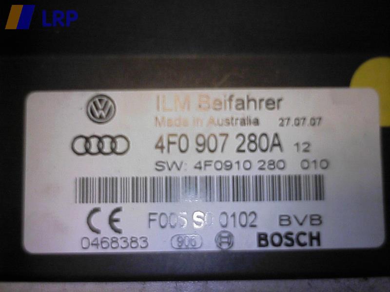 Audi A6 4F Avant BJ 2007,Steuergerät Bordnetz,Leistungsmodul,4F0907280A