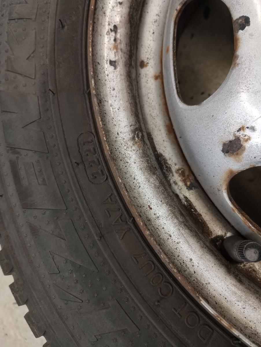 VW Polo 6N orig Stahlfelgensatz 5,5x13 ET43 mit Winterreifen 13 Zoll