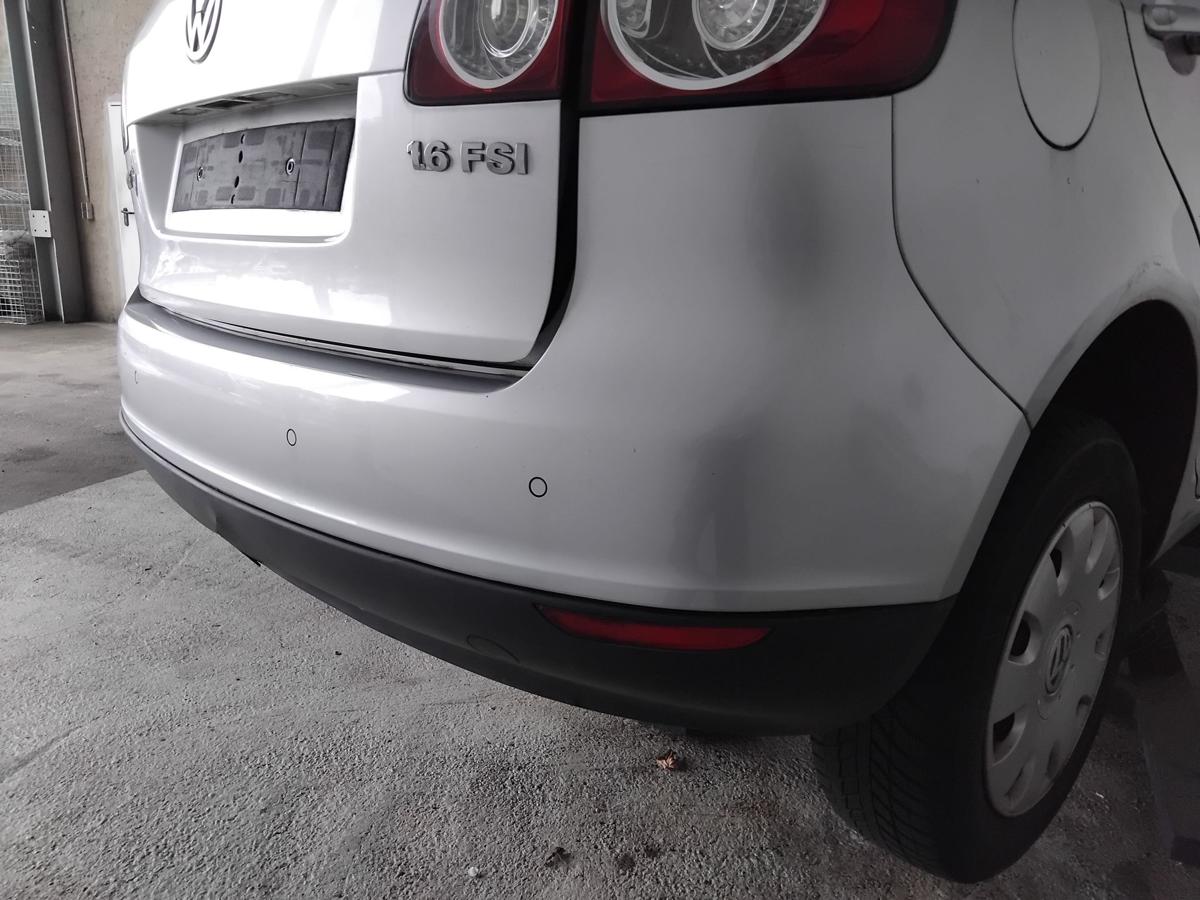 VW Golf Plus 5M orig.Stoßstange Stoßfänger hinten Oberteil PDC BJ2005 LA7W reflexsilbermetallic VW Golf Plus 5M orig.Stoßstange Stoßfänger hinten Oberteil PDC BJ2005 LA7W reflexsilbermetallic