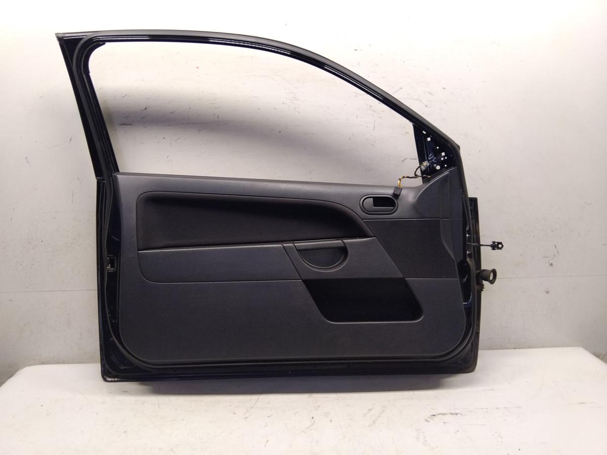 Ford Fiesta JD3 T&uuml;r vorn links Fahrert&uuml;r Panther Schwarz Metallic 3t&uuml;rig BJ2008