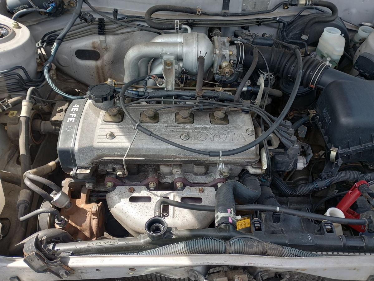 Toyota Corolla E11 orig geprüfter Motor ohne Anbauteile 1.4l 63kW 4E-FE Bj 1998