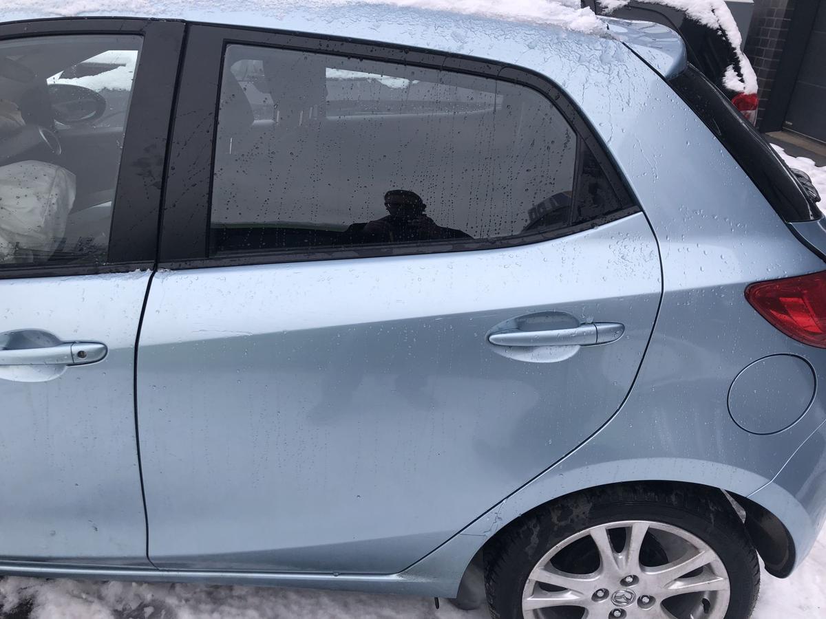 Mazda 2 Typ DE T&uuml;r hinten links Fondt&uuml;r Autot&uuml;r Rohbau 33Y Icy Blue Met