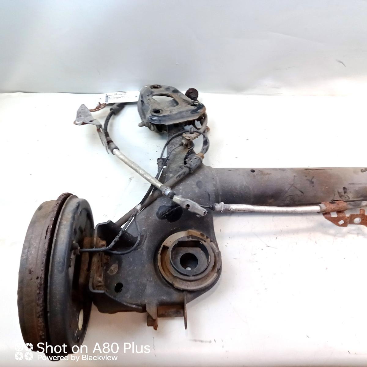 Opel Corsa E Hinterachse komplett trommelgebremst 9" 4-Loch Bj.2015
