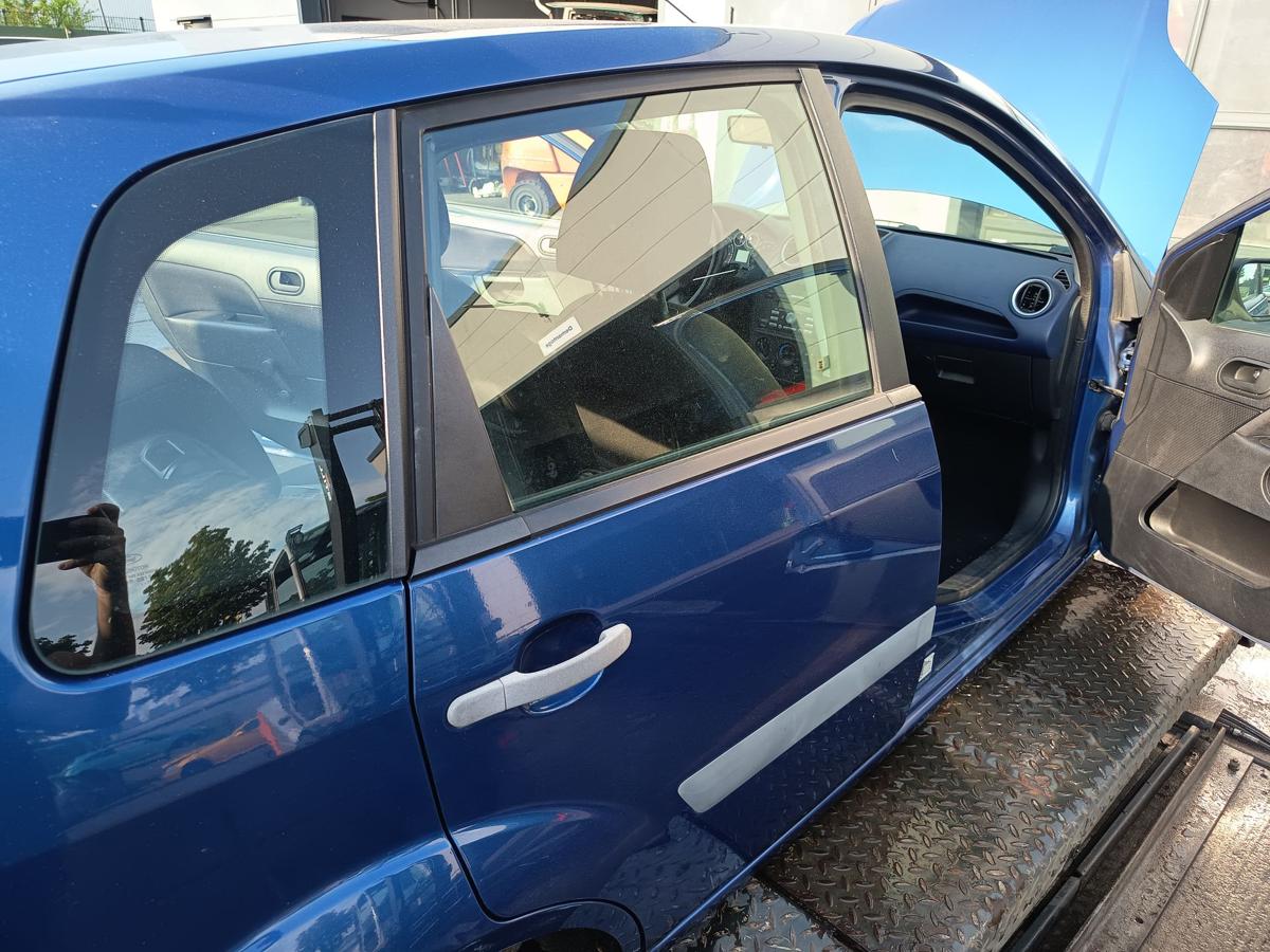 Ford Fiesta VI JH1 original T&uuml;r hinten rechts Fond C-Burmablau Bj 2007