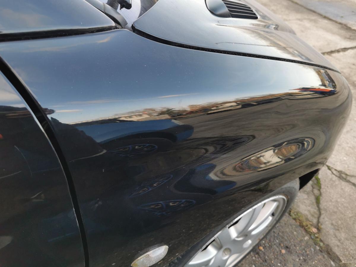 Peugeot 206 CC Kotflügel Fender Seitenwand vorn rechts EXY Onyxschwarz