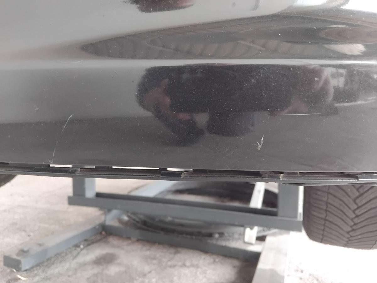 Peugeot 207 WA orig Sto&szlig;stange Stossf&auml;nger vorn schwarz EXL obsidien BJ2007