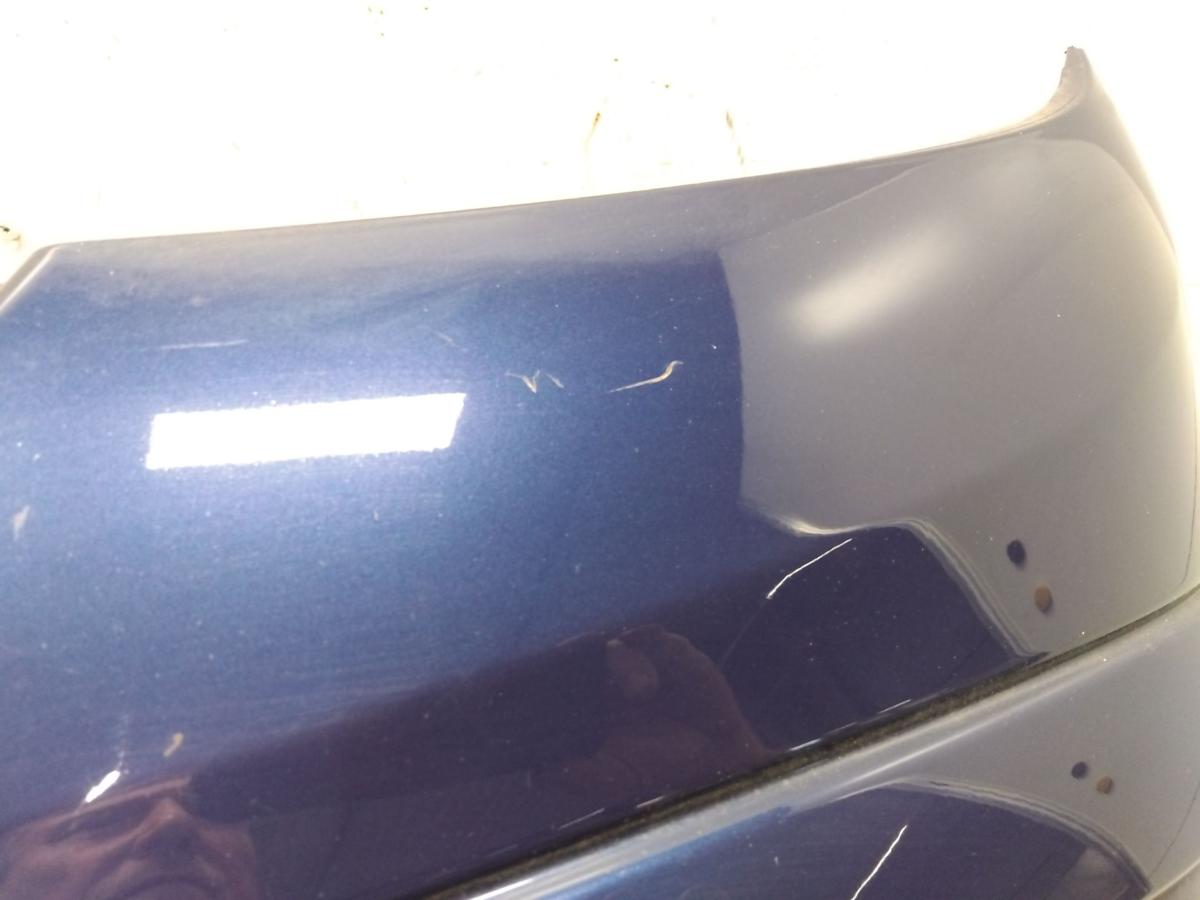 Opel Corsa D 5-T&uuml;rer original Sto&szlig;f&auml;nger Sto&szlig;stange hinten ultrablaumet Bj.2008