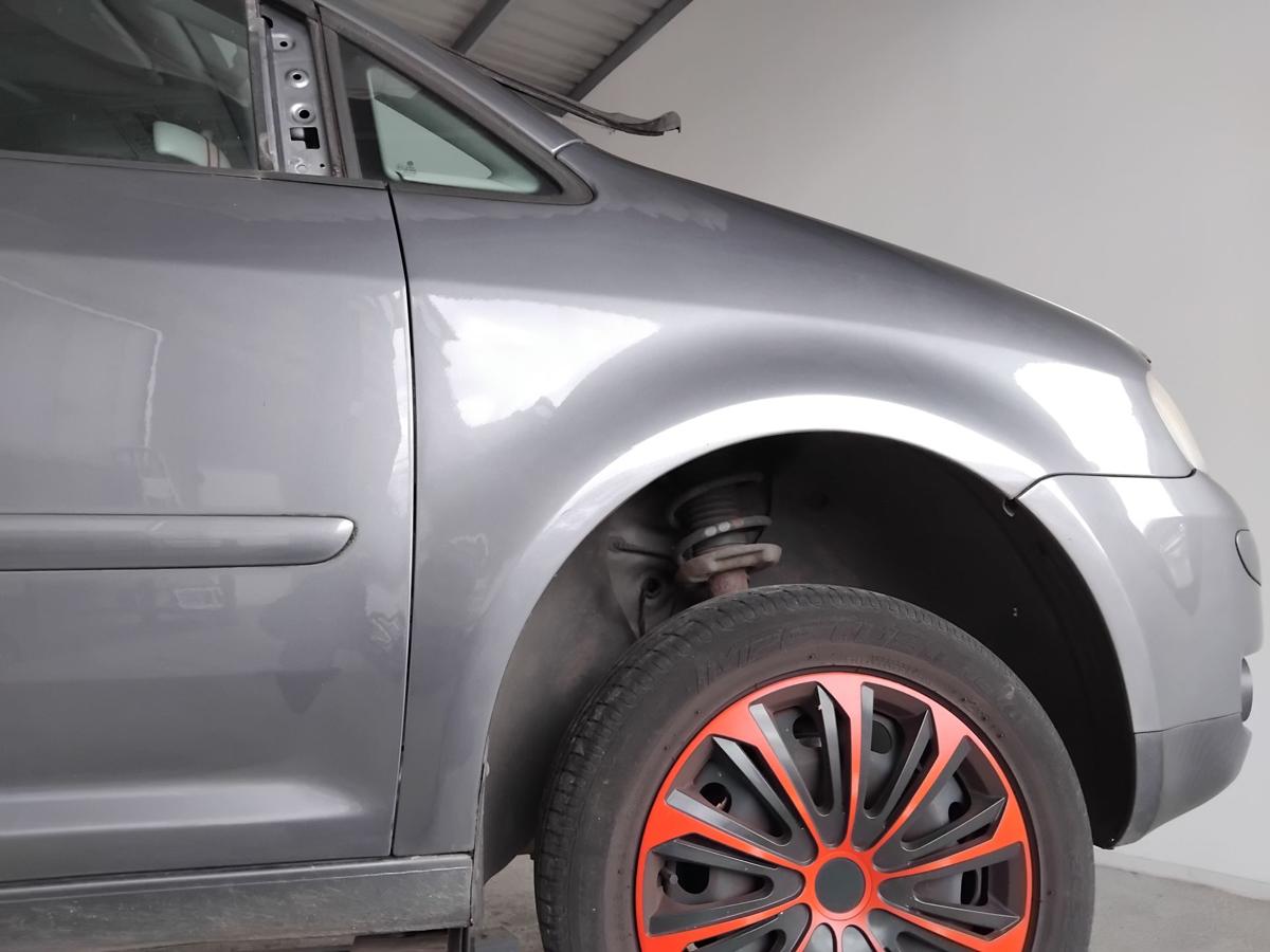 VW Touran 1T original Kotflügel vorn rechts LD7X platinumgreymetallic BJ2006