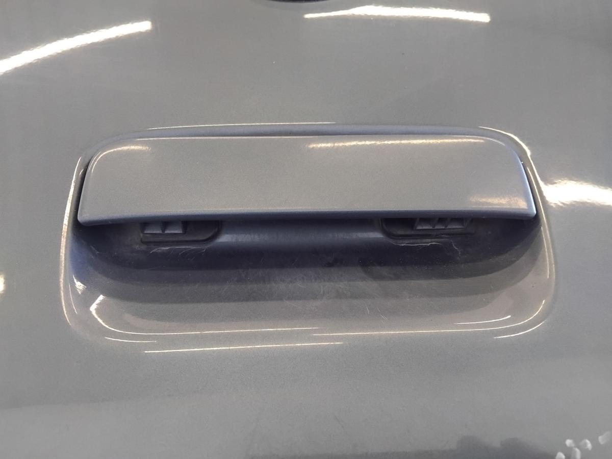 Nissan Micra 4 K13 Heckklappe FAA Greyish Green Pearl inkl. Heckscheibe BJ2013