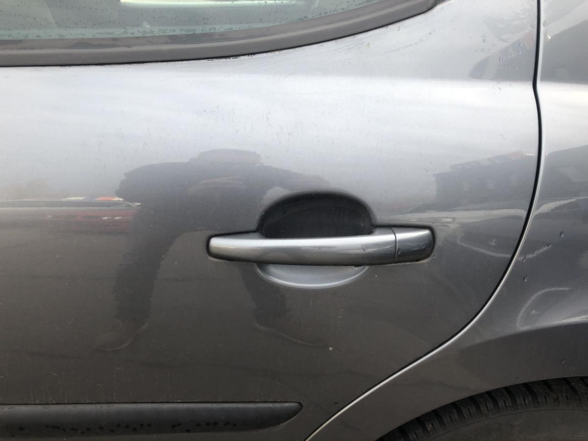 Peugeot 207 SW Typ WE T&uuml;r hinten links Fondt&uuml;r im Rohbau KTH Thorium Grau