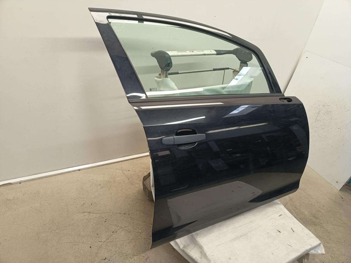 Opel Corsa-D original Tür rechts vorn Z20R-Saphirschwarz ohne Spiegel EZ2009