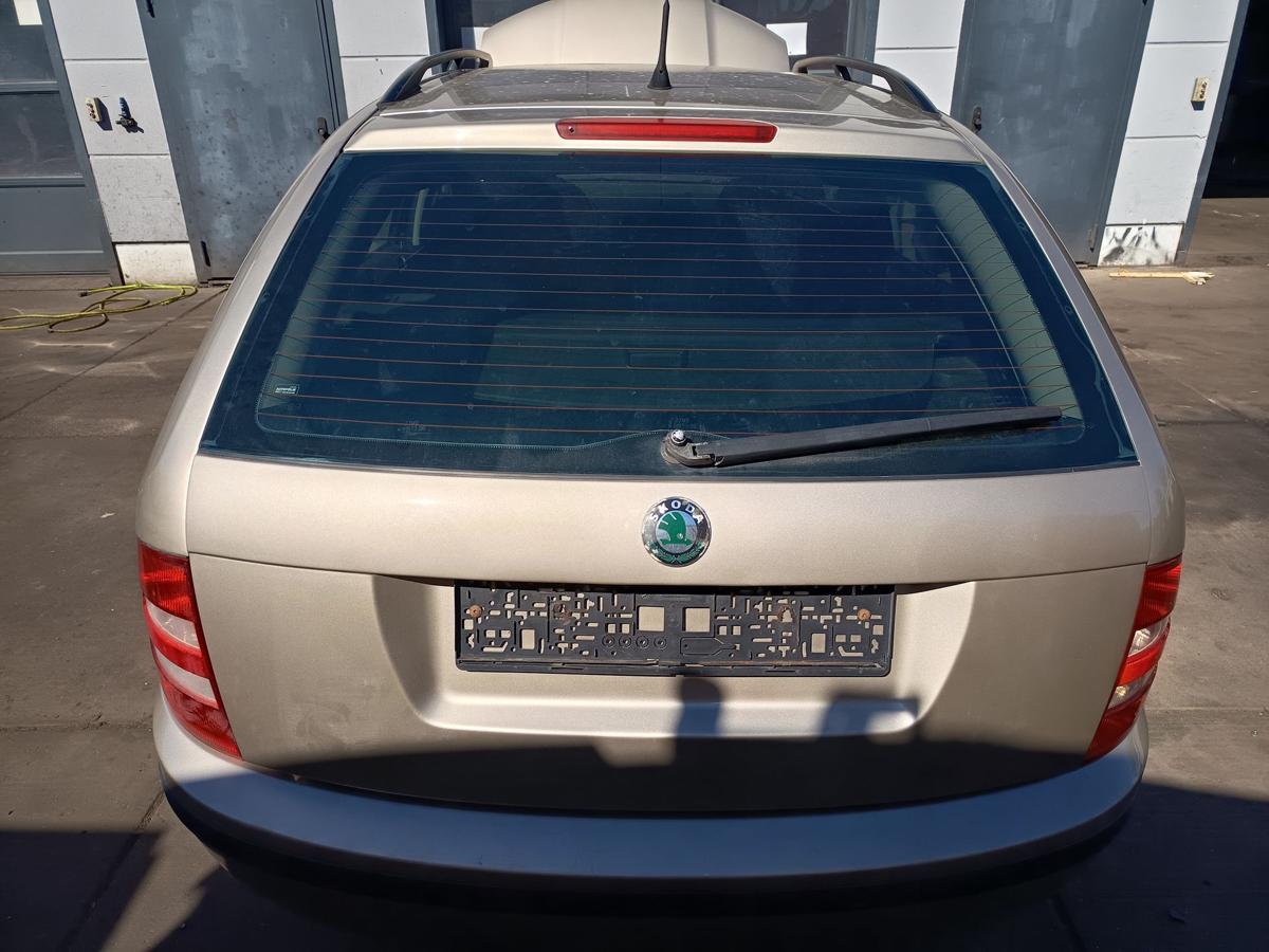 Skoda Fabia 6Y Kombi original Heckklappe mit Scheibe 9201 Sahara Beige Bj 2004