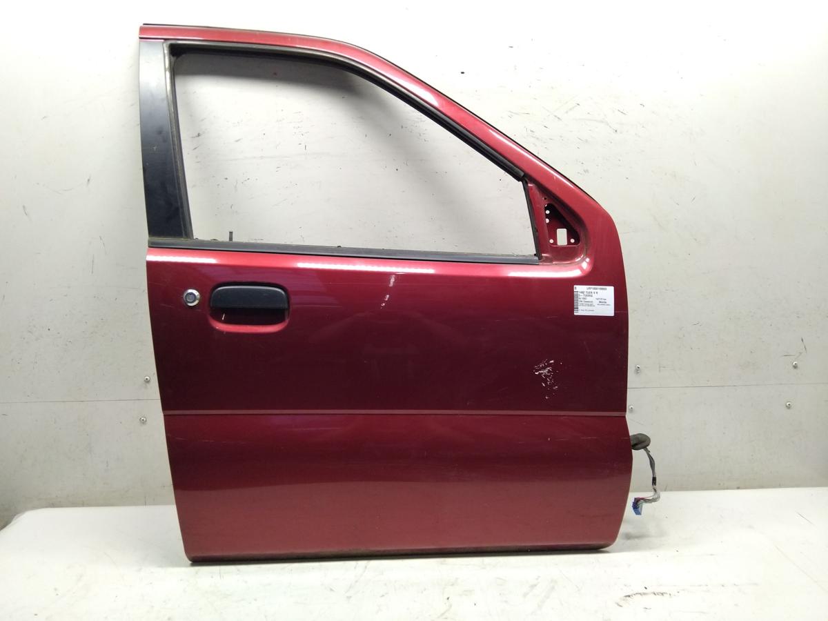 Suzuki Ignis 1 FH original T&uuml;r vorn rechts Z5K Classicrot Metallic 5t&uuml;rig BJ2002