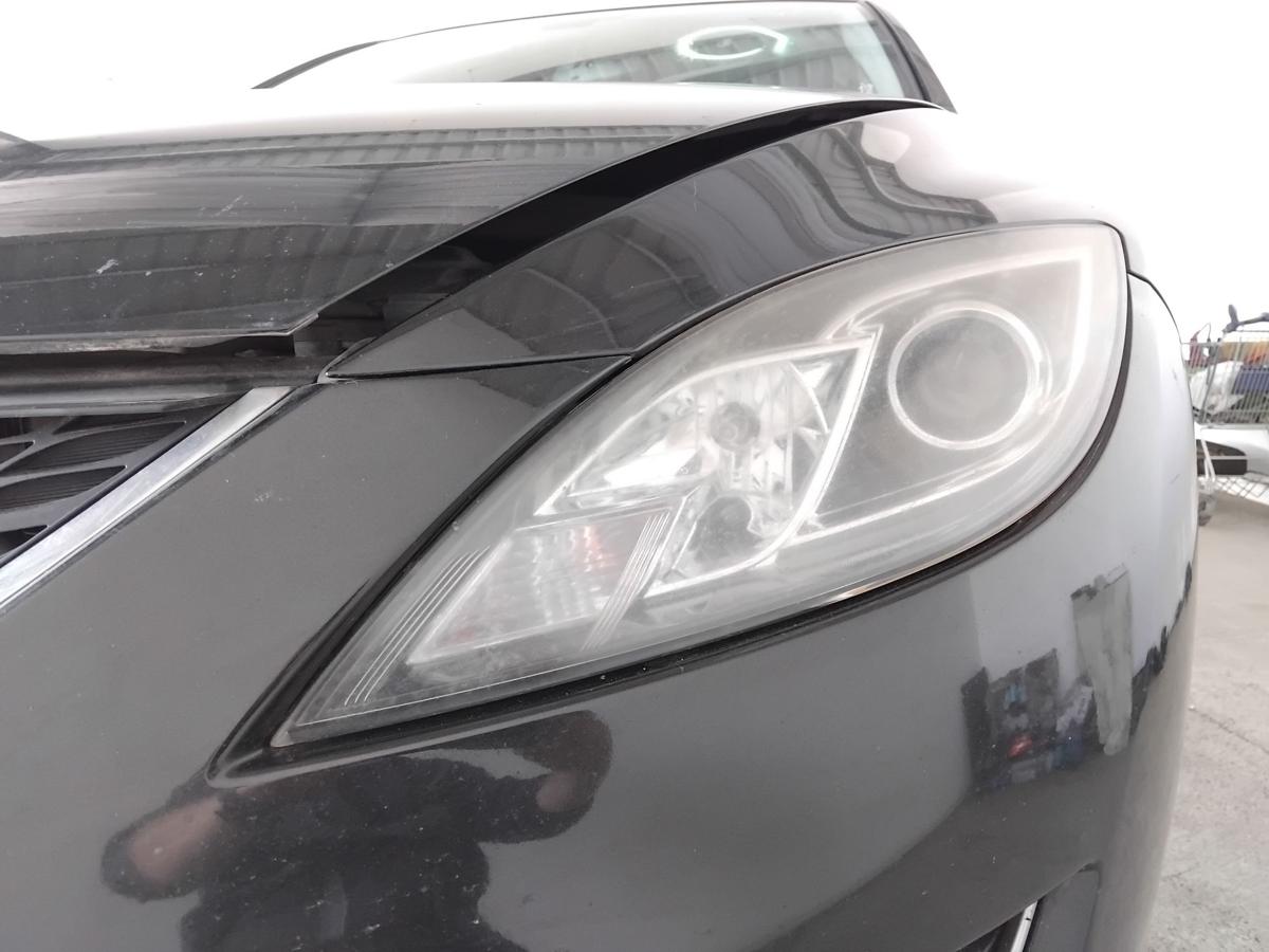 Mazda 6 II GH original Scheinwerfer vorn links Halogen mit LWR vergilbt BJ2010