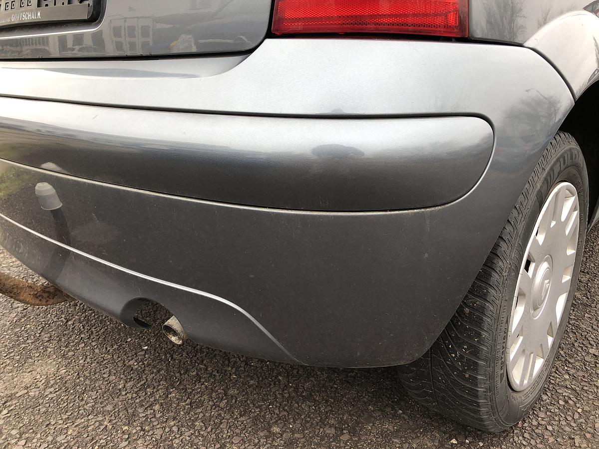 Citroen C3 F Stossfänger hinten Stossstange Bumper thoriumgraumetallic