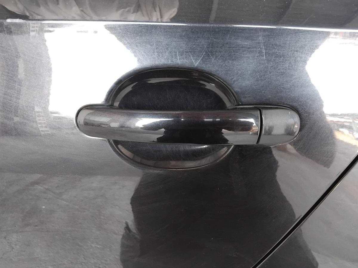 Skoda Rapid NH Spaceback T&uuml;r hinten links LF9R Blackmagicmetallic BJ2013