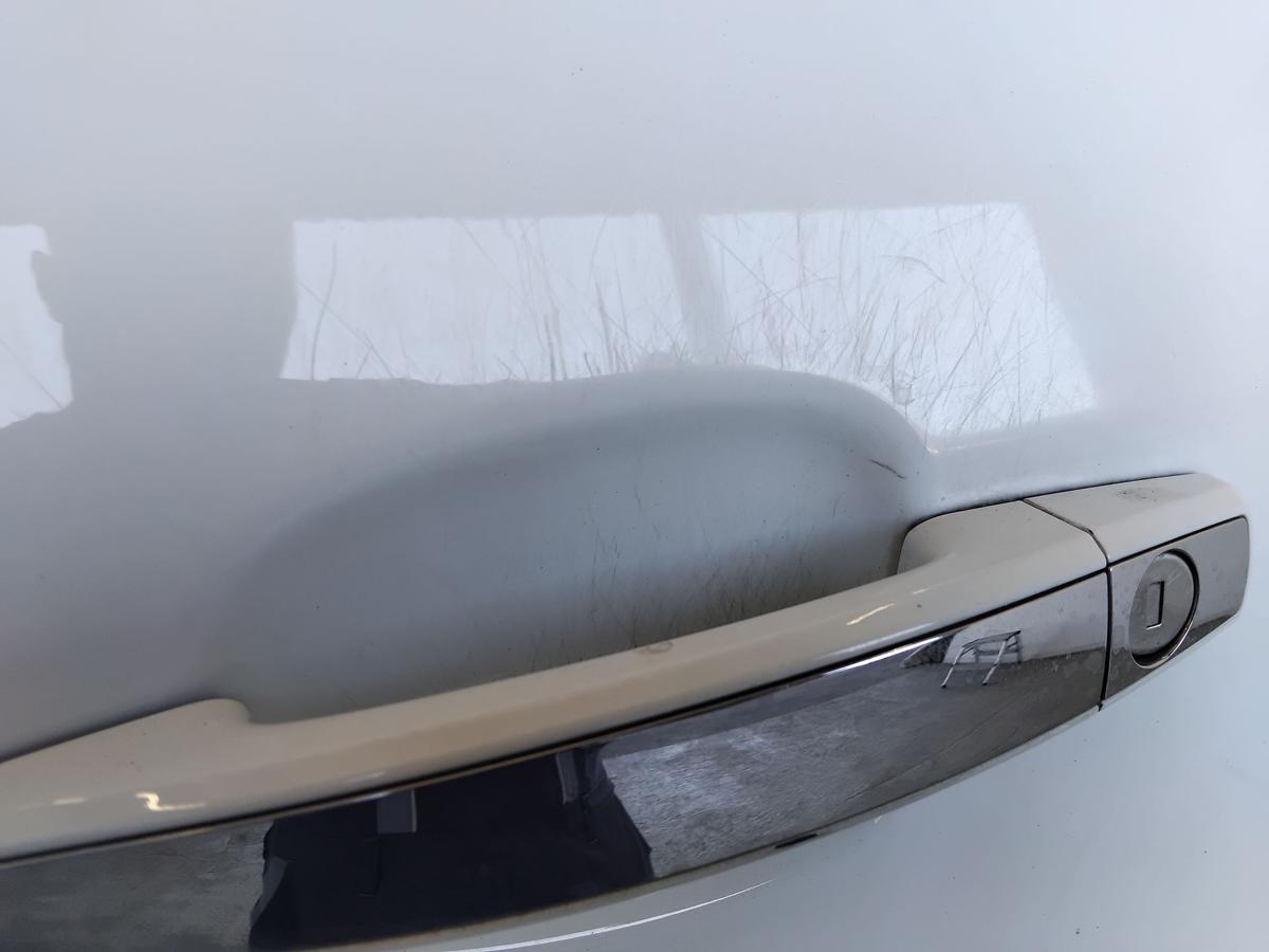 Opel Meriva B original Tür vorn links Fahrertür casablancaweiss BJ2011
